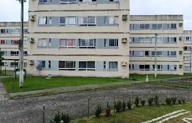 Imagem: O apartamento possui 2 Dormitórios, 1 Banheiro, 1 Vaga na garagem