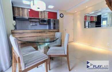 Imagem: O apartamento possui 2 Dormitórios, 2 Banheiros, 2 Vagas na