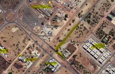 Imagem: O terreno possui 1.800m² de Área e está localizado em Plano