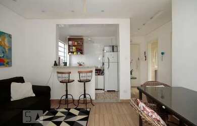 Imagem: O apartamento na cobertura possui 1 Dormitório, 1 Banheiro