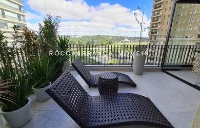 Imagem: O apartamento possui 1 Dormitório, 1 Banheiro, 2 Vagas na garagem