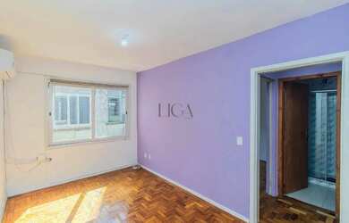 Imagem: O apartamento possui 1 Dormitório, 1 Banheiro, 41m² de Área