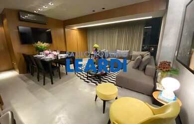 Imagem: O apartamento possui 2 Dormitórios, 3 Banheiros, 2 Vagas na