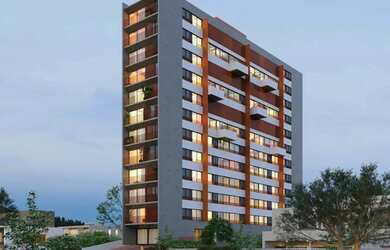 Imagem: O apartamento possui 2 Dormitórios, 3 Banheiros, 2 Vagas na