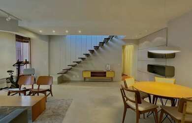 Imagem: O apartamento na cobertura possui 3 Dormitórios, 5 Banheiros