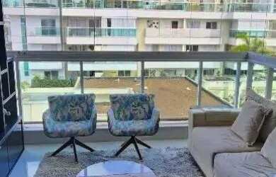 Imagem: O apartamento na cobertura possui 3 Dormitórios, 4 Banheiros