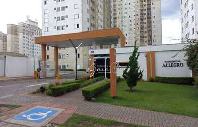 Imagem: O apartamento possui 2 Dormitórios, 1 Banheiro, 1 Vaga na garagem