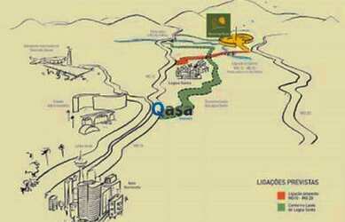 Imagem: O terreno possui 1.060m² de Área e está localizado em Jaboticatubas