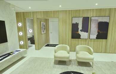 Imagem: O apartamento possui 3 Dormitórios, 4 Banheiros, 2 Vagas na