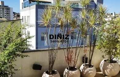 Imagem: O apartamento na cobertura possui 3 Dormitórios, 2 Banheiros