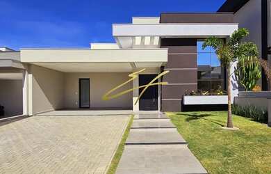 Imagem: A casa em condomínio possui 3 Dormitórios, 5 Banheiros, 4