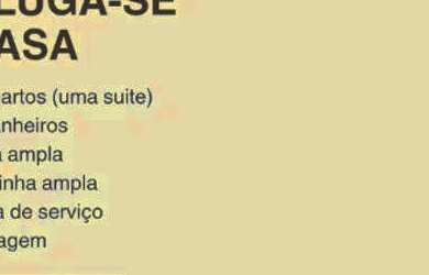 Imagem: A casa possui 3 Dormitórios, 2 Banheiros, 2 Vagas na garagem