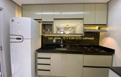 Imagem: A casa em condomínio possui 3 Dormitórios, 1 Banheiro, 2 Vagas