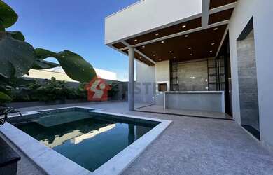 Imagem: A casa em condomínio possui 3 Dormitórios, 4 Banheiros, 3