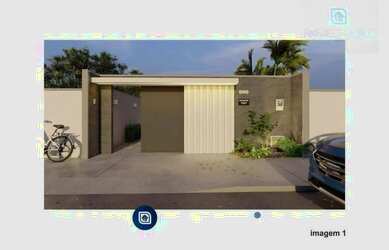 Imagem: A casa possui 3 Dormitórios, 4 Banheiros e 108m² de Área