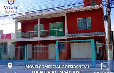 Imagem: A casa possui 360m² de Área e está localizado em Imbituba