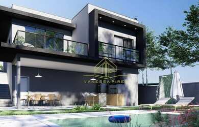 Imagem: A casa em condomínio possui 3 Dormitórios, 5 Banheiros, 4