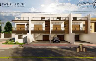 Imagem: A casa possui 3 Dormitórios, 1 Banheiro, 2 Vagas na garagem