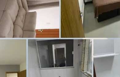 Imagem: O apartamento possui 1 Dormitório, 1 Banheiro e 56m² de Área