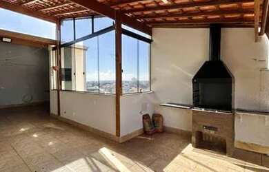 Imagem: O apartamento na cobertura possui 2 Dormitórios, 2 Banheiros