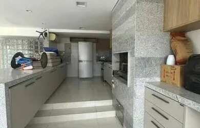 Imagem: O apartamento na cobertura possui 5 Dormitórios, 4 Banheiros
