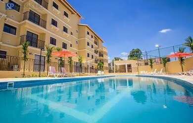 Imagem: O apartamento possui 2 Dormitórios, 2 Banheiros, 1 Vaga na