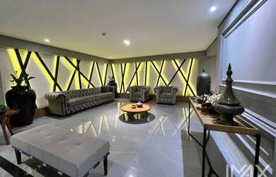 Imagem: O apartamento possui 1 Dormitório, 1 Banheiro, 55m² de Área