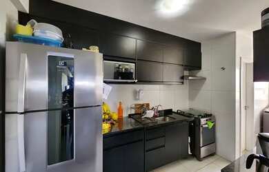 Imagem 10: Bosque Patamares, 3 quartos sendo 1 suíte, vista mar, 80m², varanda, armários e 2 vagas de