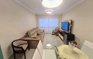 Imagem 2: Apartamento frente mar no Gonzaga 2 quartos 1 vaga demarcada