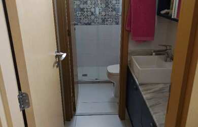 Imagem 10: Apartamento em Santos. Piscina, Churrasqueira, Imóvel mobiliadoeAr-condicionado