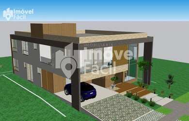 Imagem 3: Casa com 3 dormitórios à venda, 351 m² por R$ 2.130.000 - Alphaville - Camaçari/BA