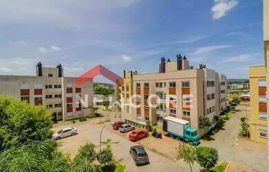 Imagem: O apartamento possui 3 Dormitórios, 1 Banheiro, 1 Vaga na garagem