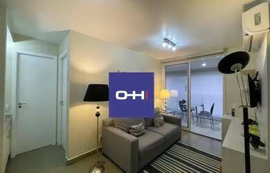 Imagem: O apartamento possui 1 Dormitório, 1 Banheiro, 1 Vaga na garagem