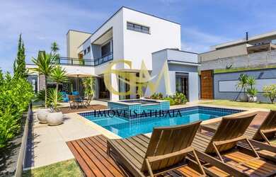 Imagem: A casa em condomínio possui 5 Dormitórios, 2 Banheiros, 5