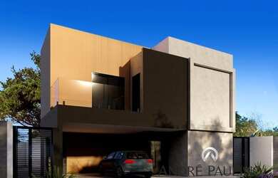 Imagem: A casa em condomínio possui 4 Dormitórios, 4 Banheiros, 275m²