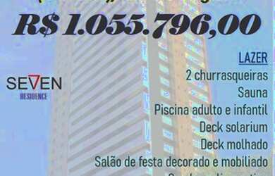 Imagem: O apartamento possui 3 Dormitórios, 4 Banheiros, 2 Vagas na