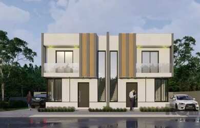 Imagem: A casa possui 2 Dormitórios, 3 Banheiros, 2 Vagas na garagem