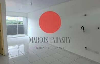 Imagem: O apartamento possui 1 Dormitório, 1 Banheiro, 1 Vaga na garagem