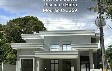 Imagem: A casa em condomínio possui 3 Dormitórios, 5 Banheiros, 4