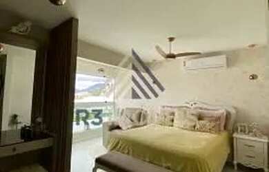 Imagem: O apartamento na cobertura possui 4 Dormitórios, 5 Banheiros