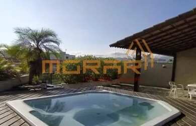 Imagem: O apartamento na cobertura possui 2 Dormitórios, 3 Banheiros