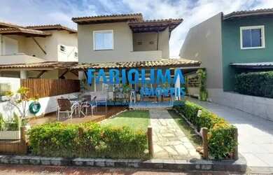 Imagem: A casa em condomínio possui 4 Dormitórios, 3 Banheiros, 3