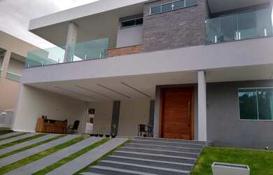 Imagem: A casa em condomínio possui 3 Dormitórios, 4 Banheiros, 3