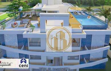 Imagem: O apartamento possui 2 Dormitórios, 3 Banheiros e 84m² de