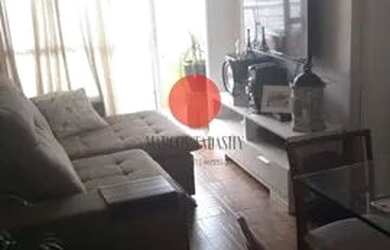 Imagem: O apartamento possui 2 Dormitórios, 1 Banheiro, 2 Vagas na