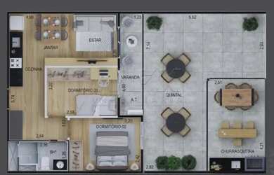 Imagem 1: Apartamento Padrão em Bauru