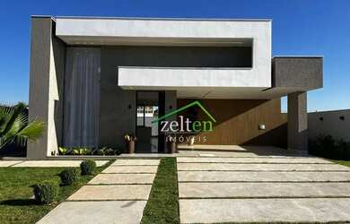 Imagem: A casa em condomínio possui 3 Dormitórios, 3 Banheiros, 4