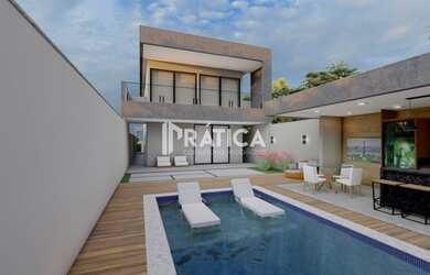 Imagem: A casa em condomínio possui 3 Dormitórios, 5 Banheiros, 2