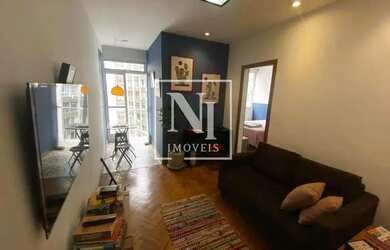 Imagem: O apartamento possui 1 Dormitório, 1 Banheiro, 35m² de Área