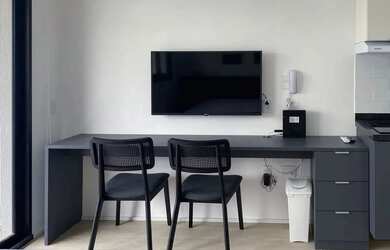 Imagem: Apartamento com 1 Quarto para alugar, 27m² - Santa Cecília